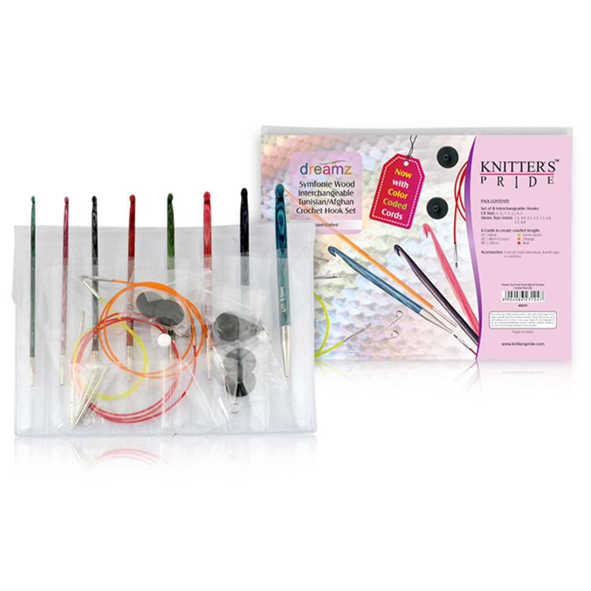 Dreamz Interchangeable Tunisian Crochet Hook Set
