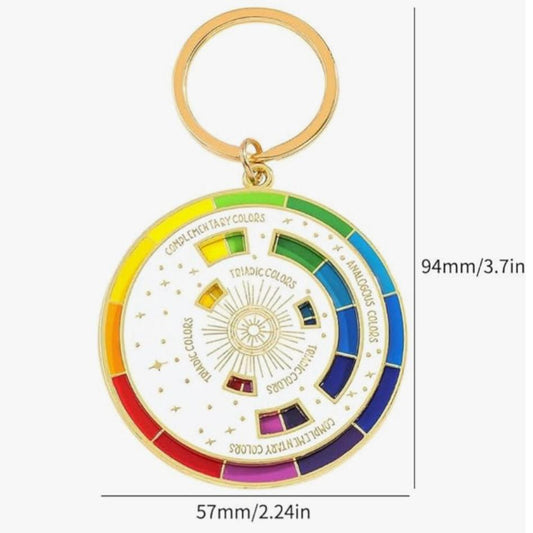 Color Wheel Keychain